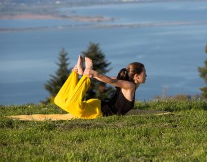 Yoga Asana Bogen Bow